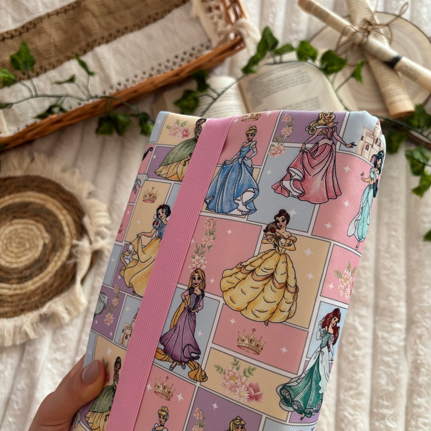 Funda ajustable princesas Disney