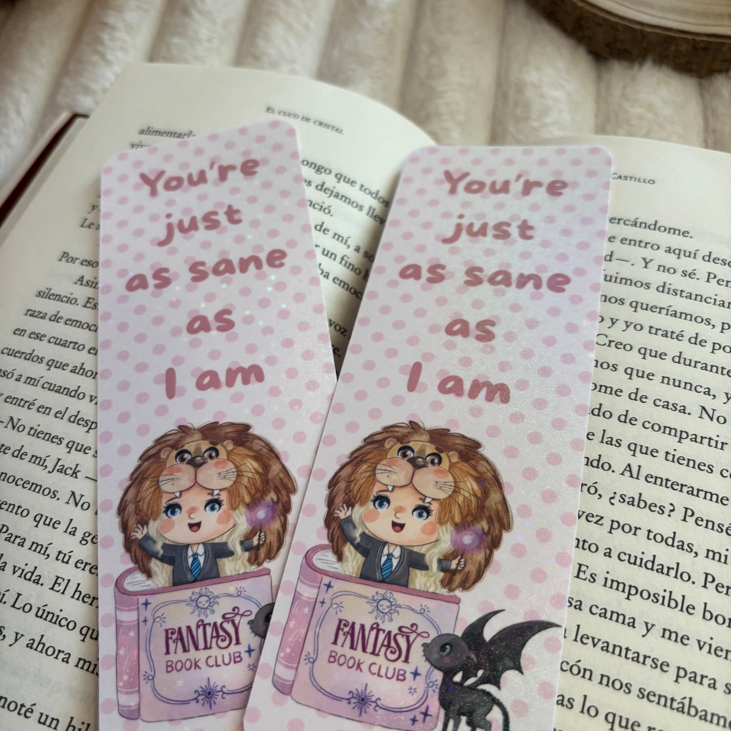 Marcapáginas Luna Lovegood holográfico