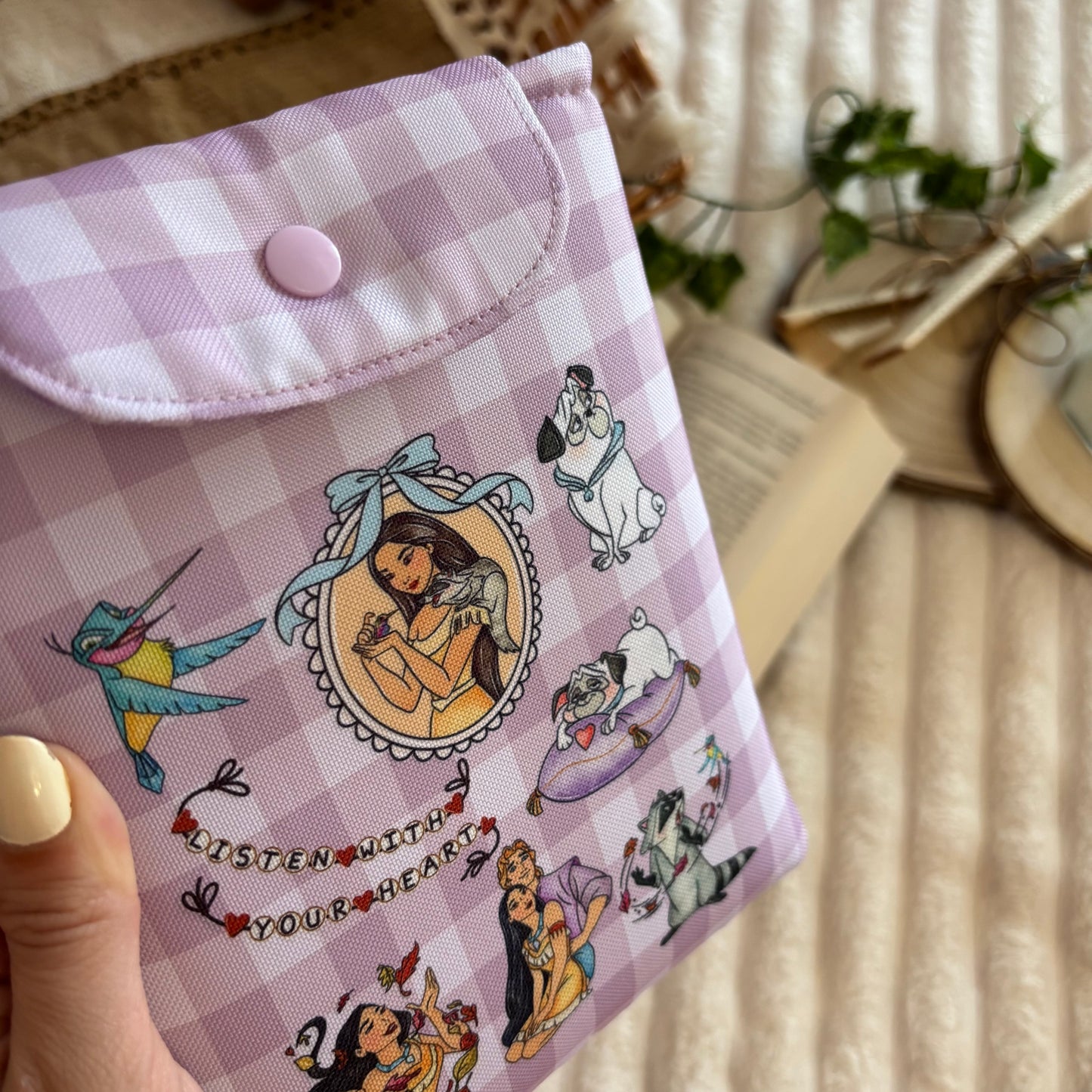 Funda kindle/kobo Pocahontas impermeable
