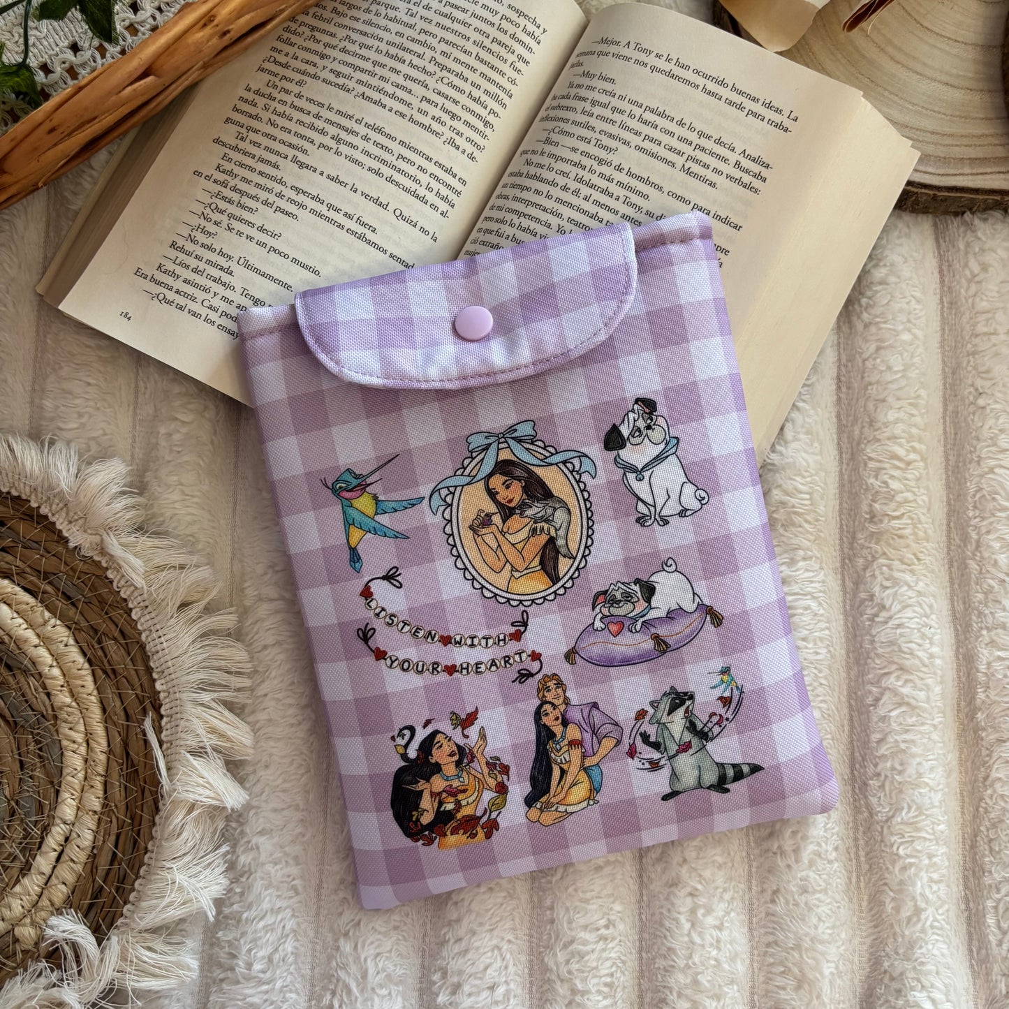 Funda kindle/kobo Pocahontas impermeable