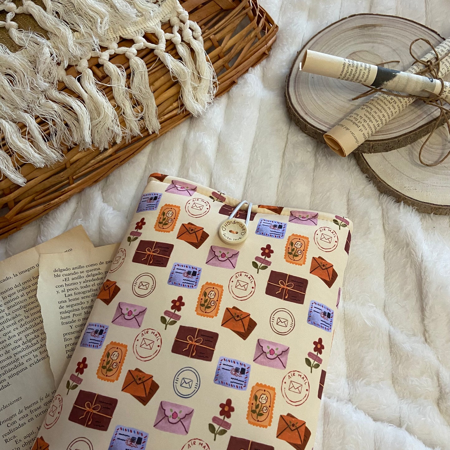Funda literaria cartas