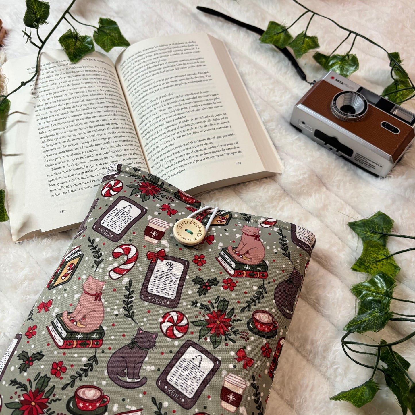 Funda literaria Cozy Christmas