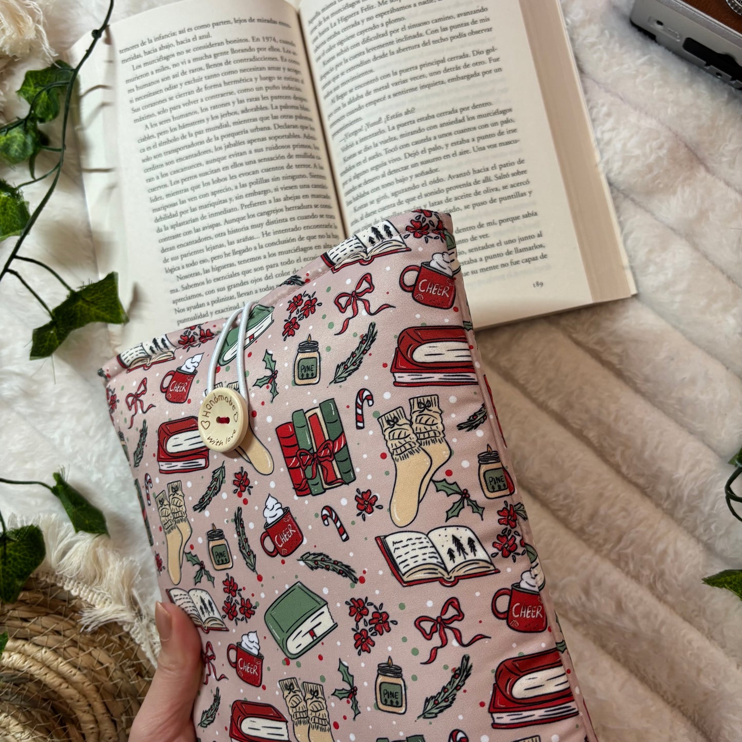 Funda literaria hello winter
