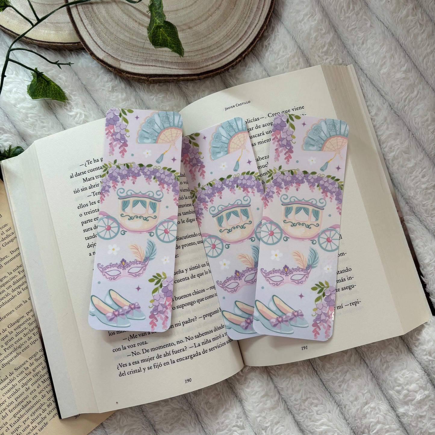 Marcapáginas carruaje Bridgerton