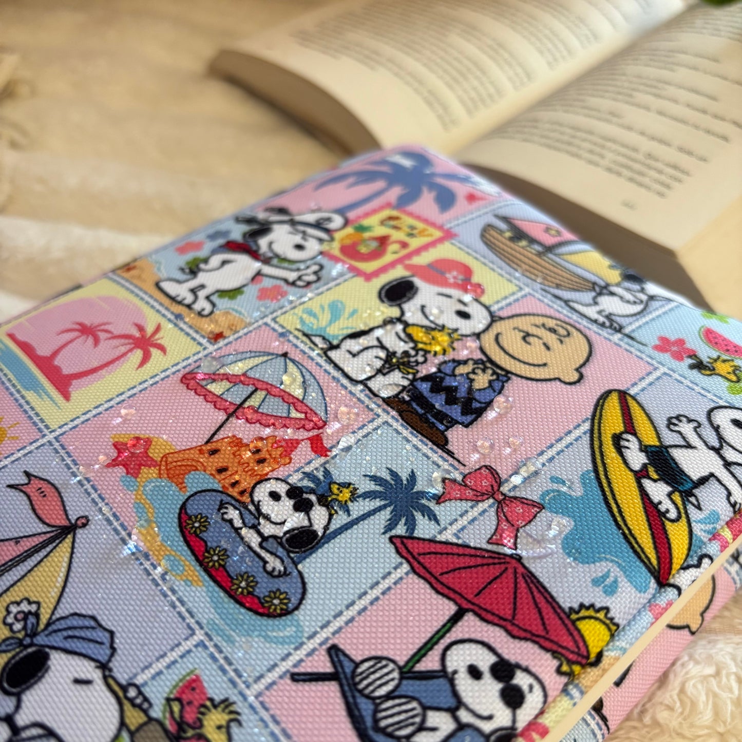 Funda ajustable Snoopy en verano impermeable