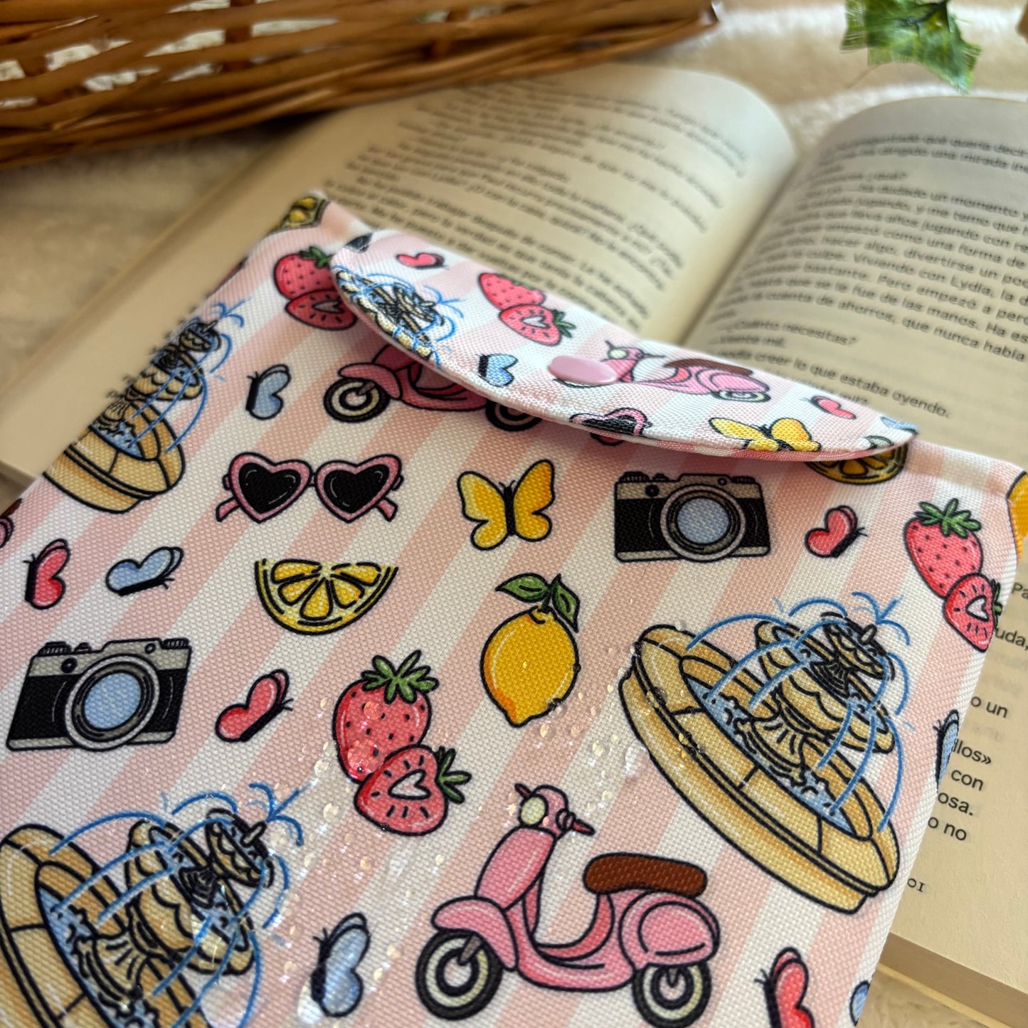 Funda kindle/kobo libra colour vacaciones en Italia impermeable
