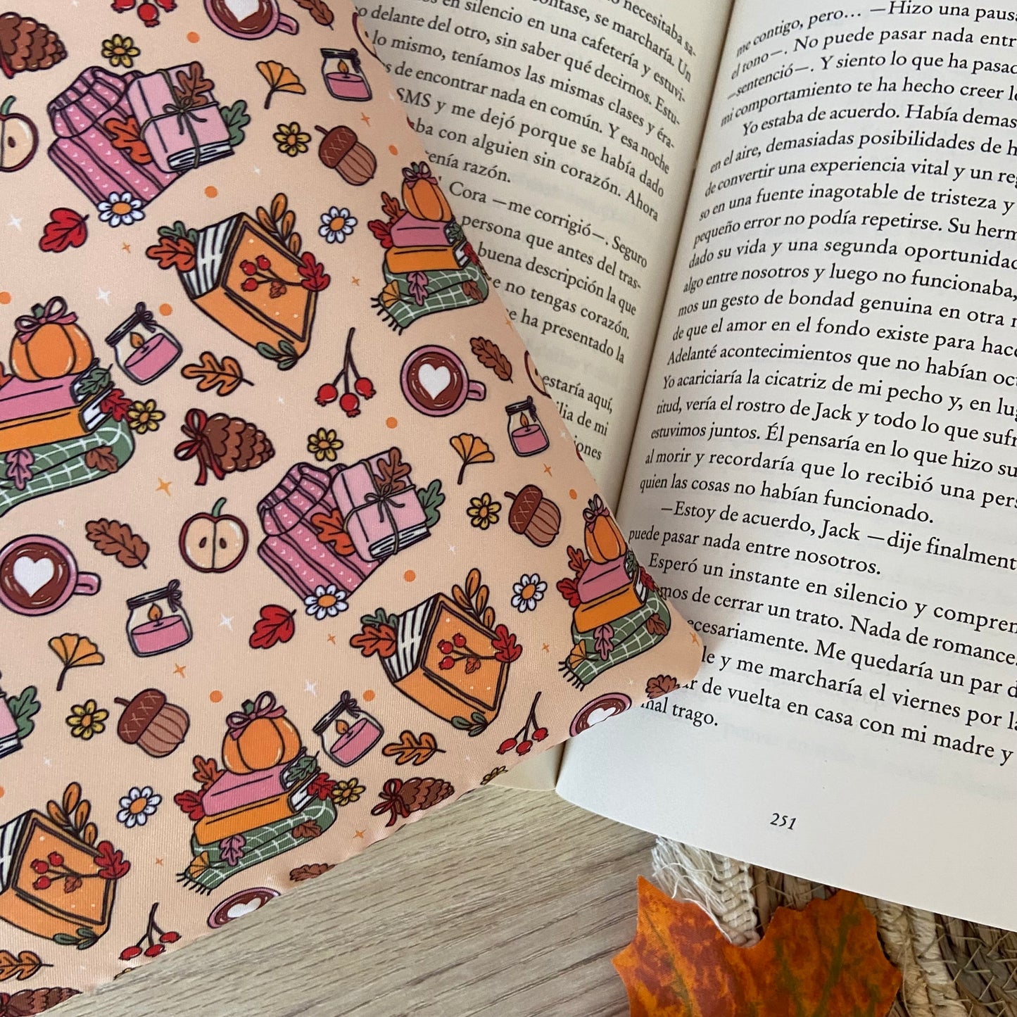 Funda literaria Canela outlet