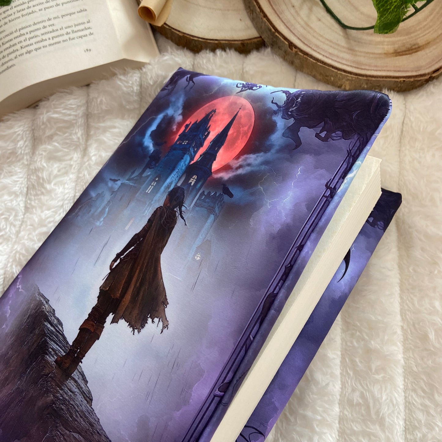 Funda ajustable Violet rumbo Basgiath