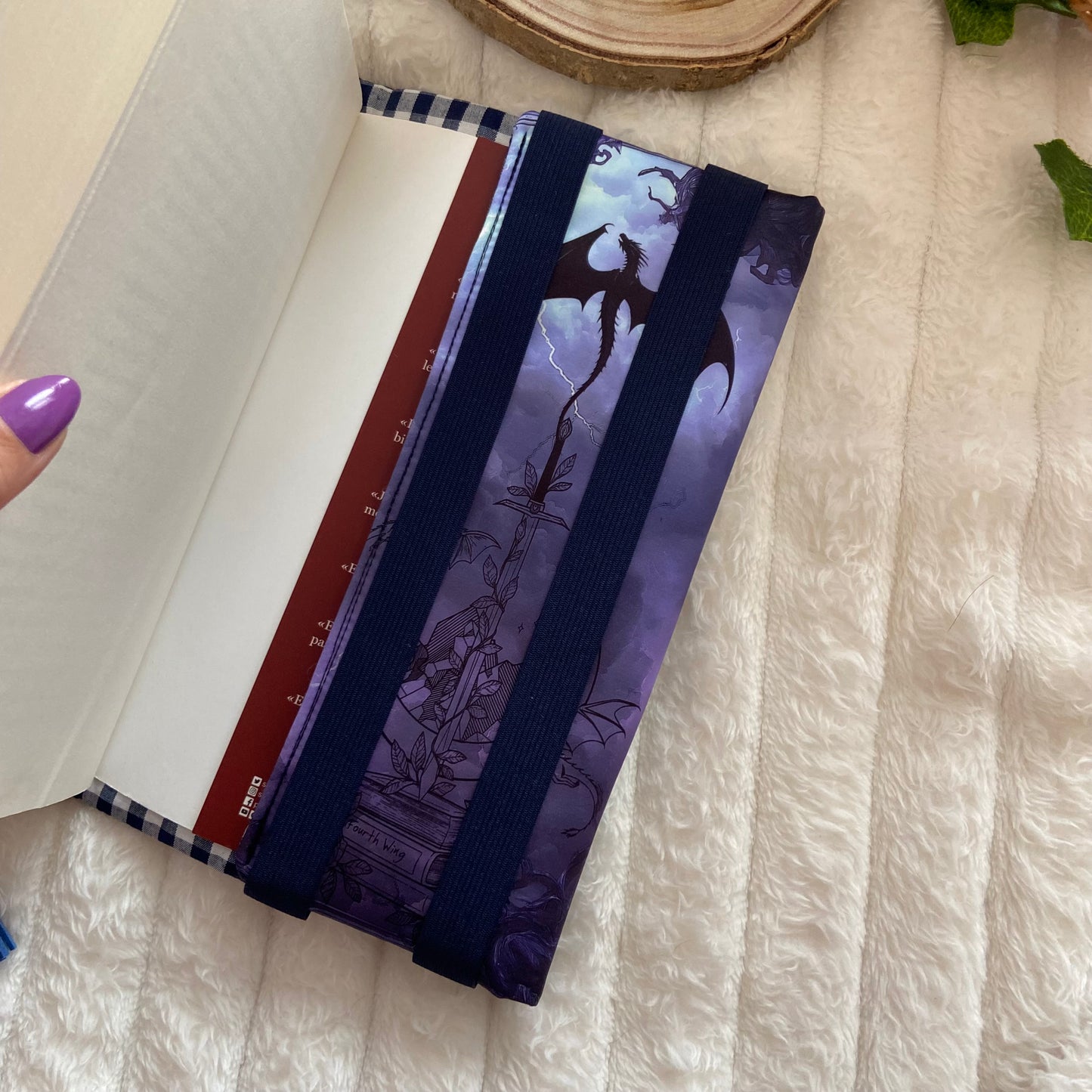 Funda ajustable Violet rumbo Basgiath