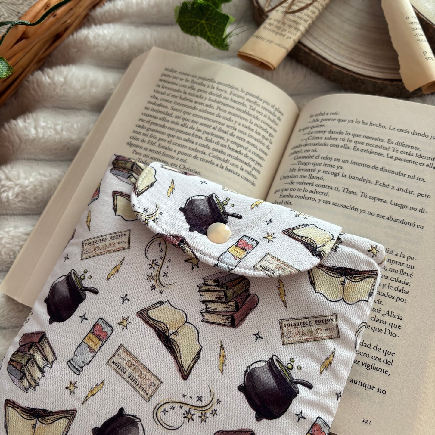 Funda para ebook polyjuice potion