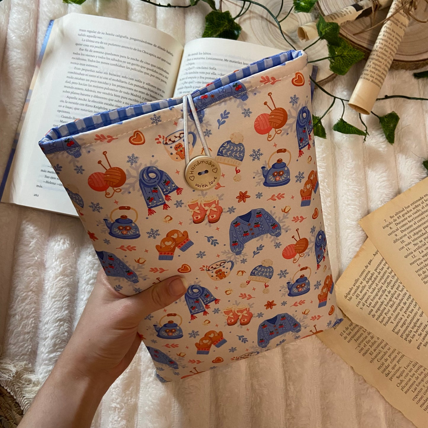 Funda literaria llegó el invierno