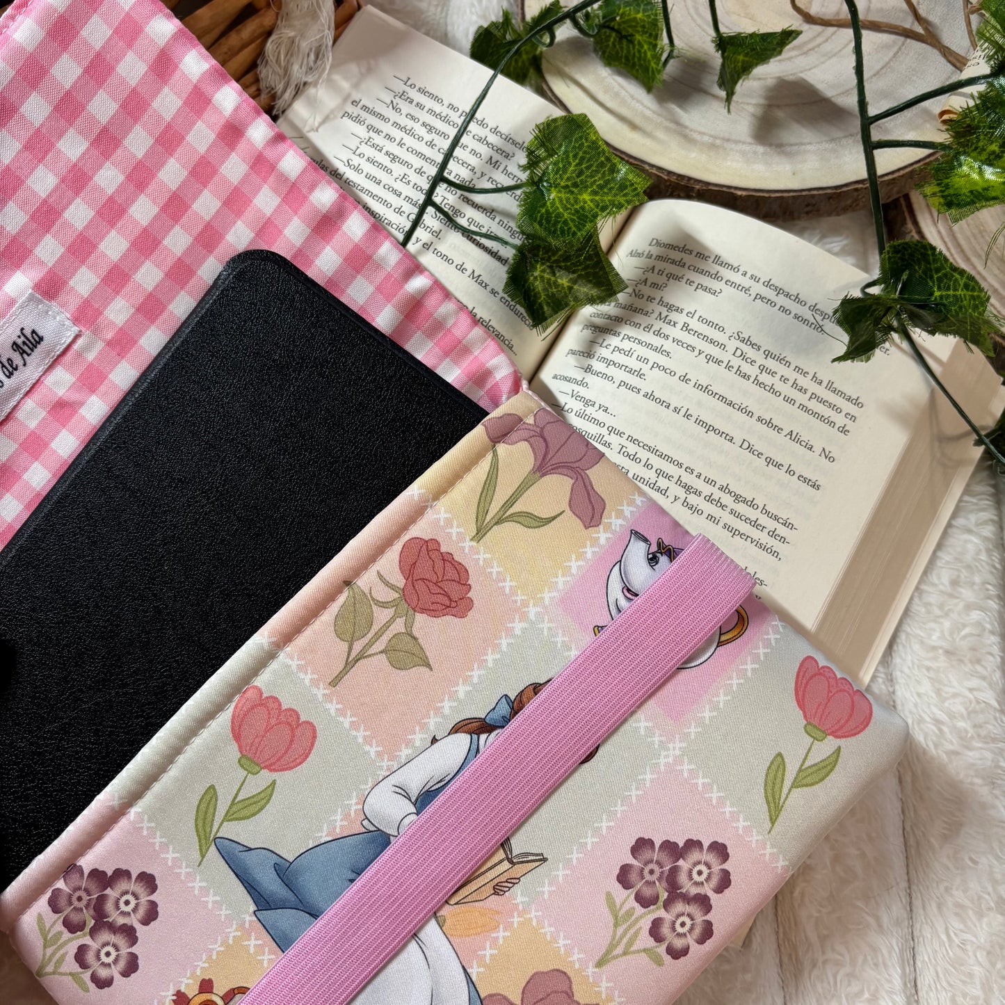 Funda de solapas para ebook Bella en primavera