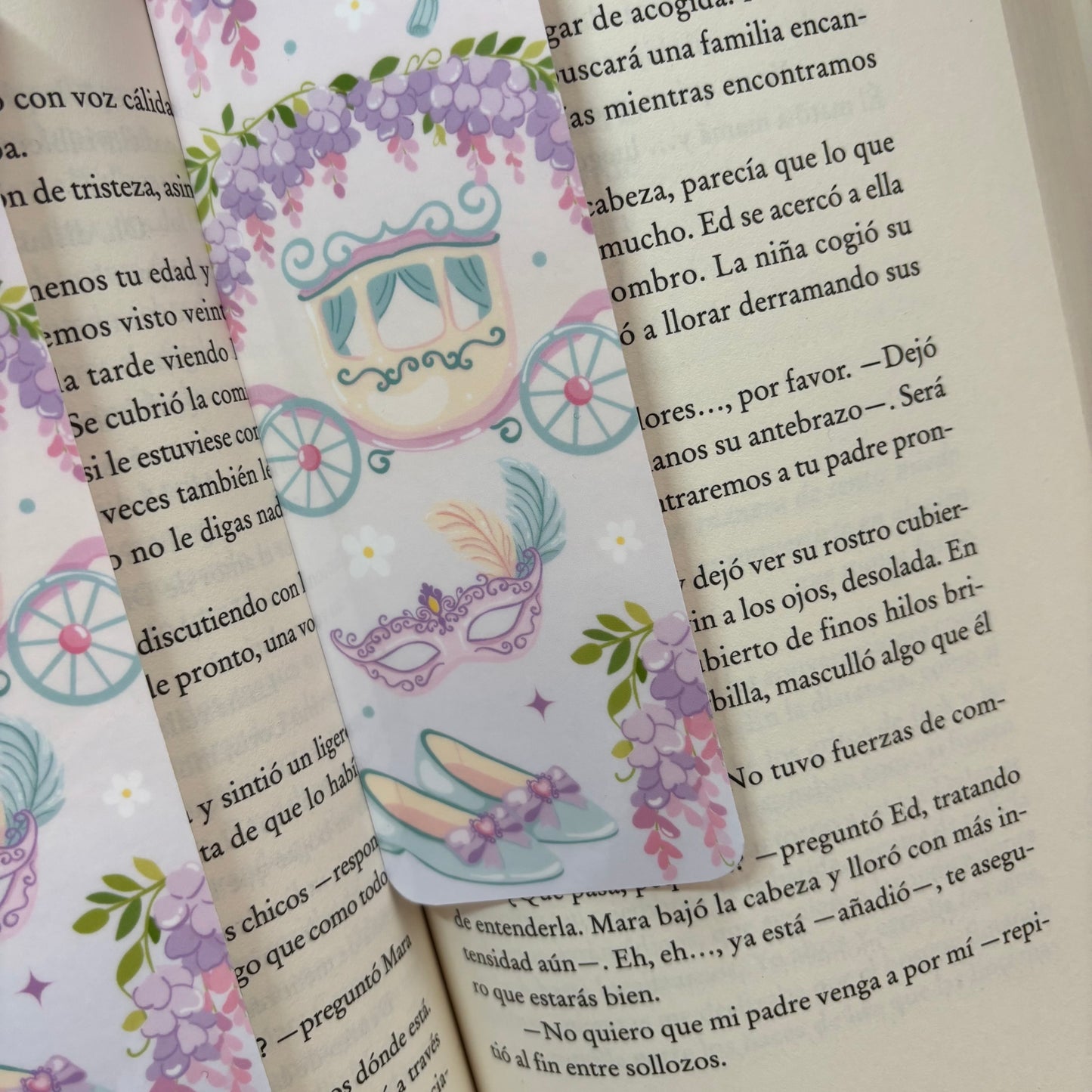 Marcapáginas carruaje Bridgerton