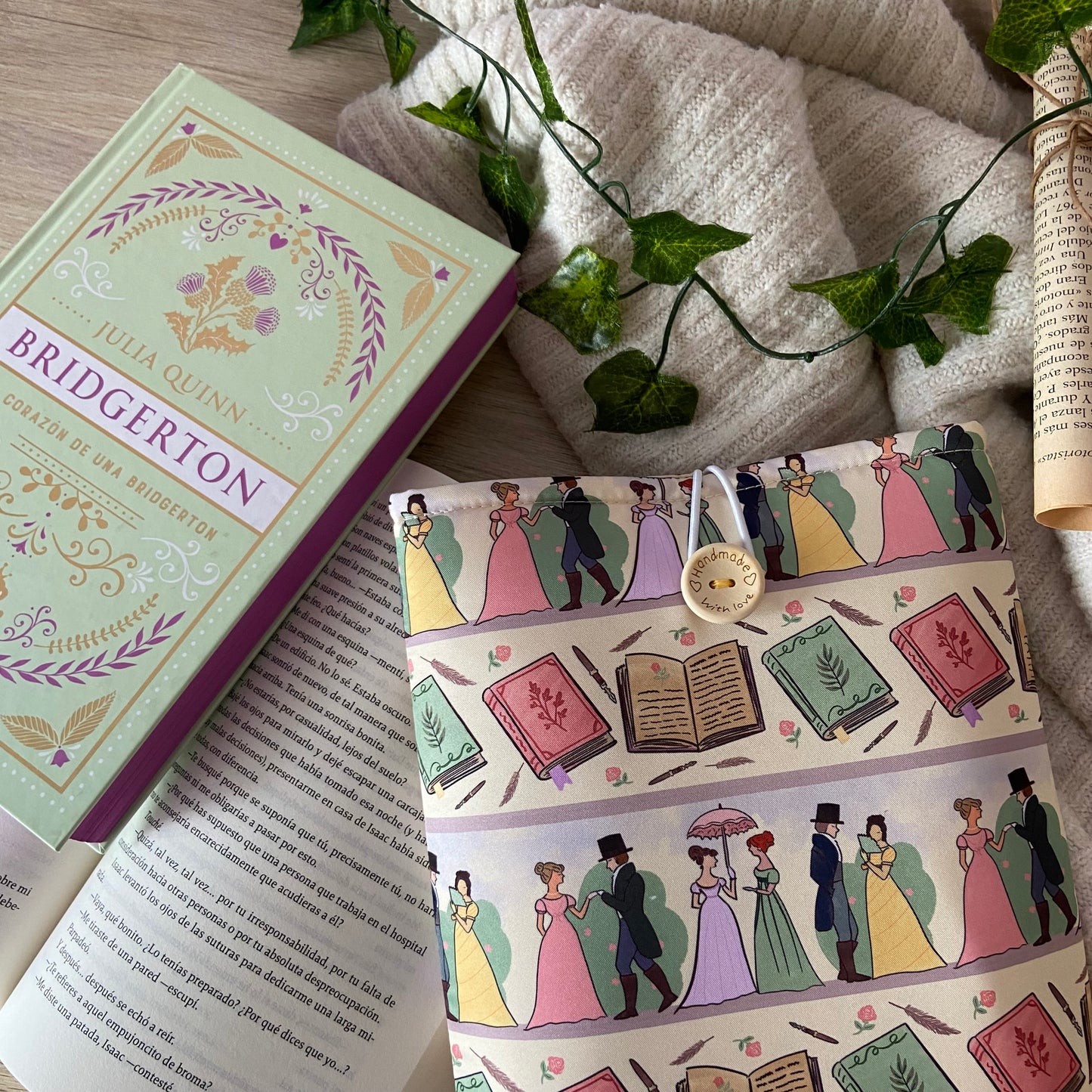 Funda literaria Los Bridgerton outlet