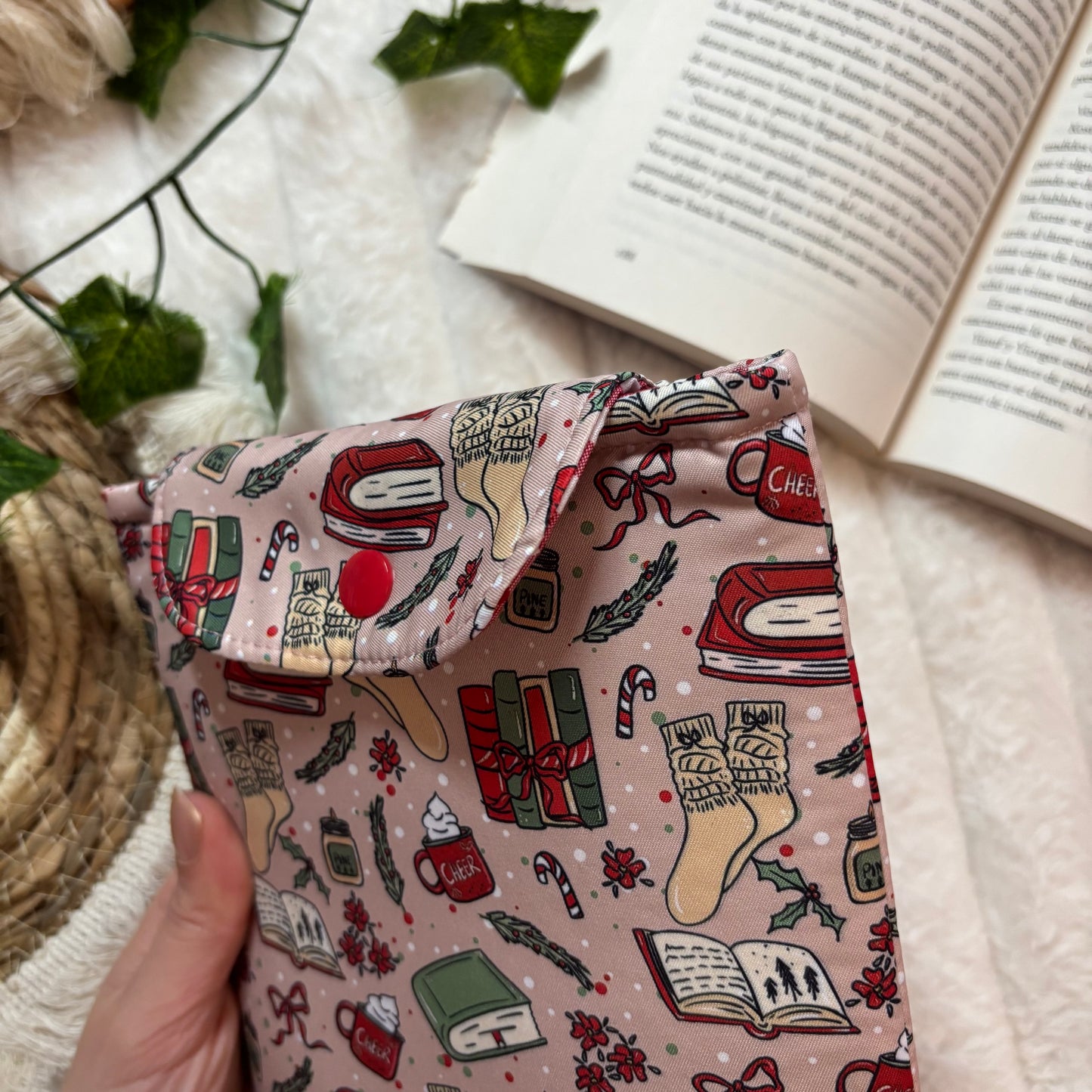 Funda kindle hello winter and Christmas outlet