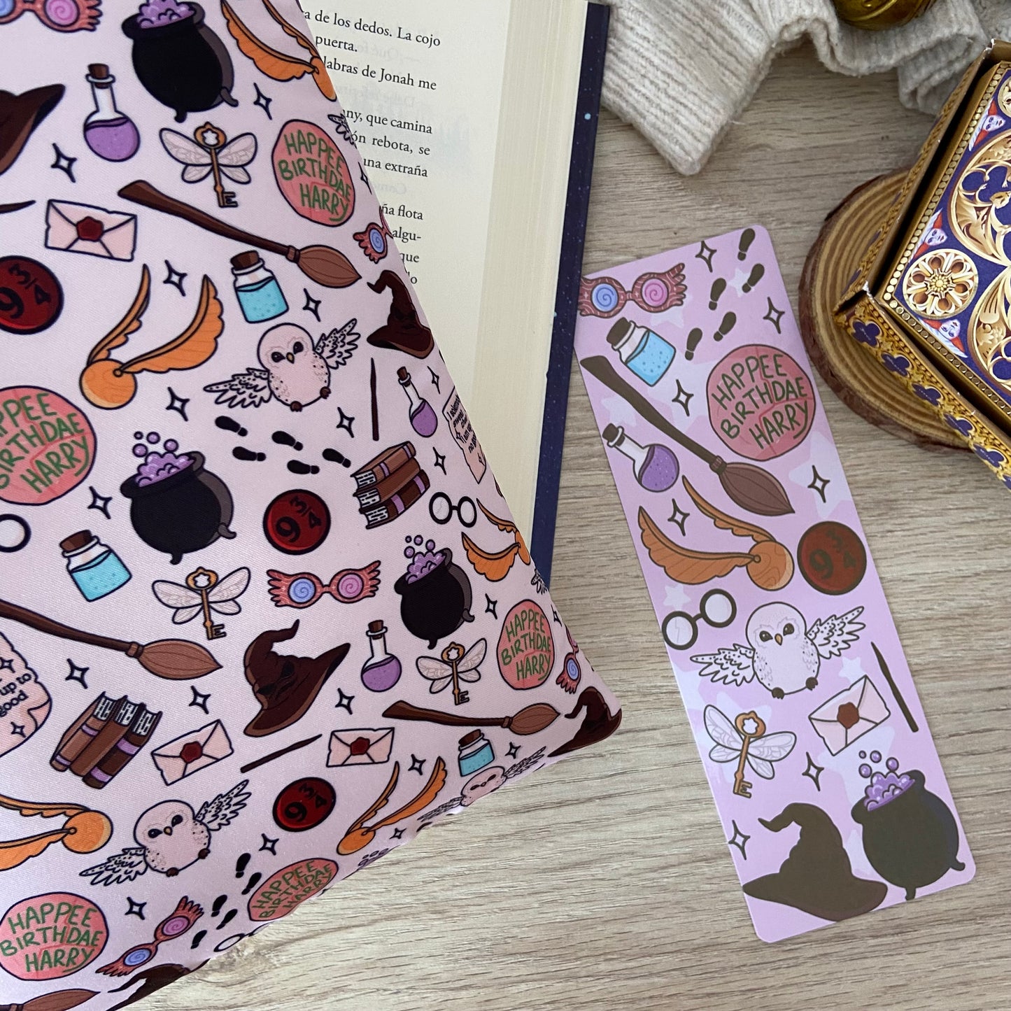 Funda literaria Harry Potter
