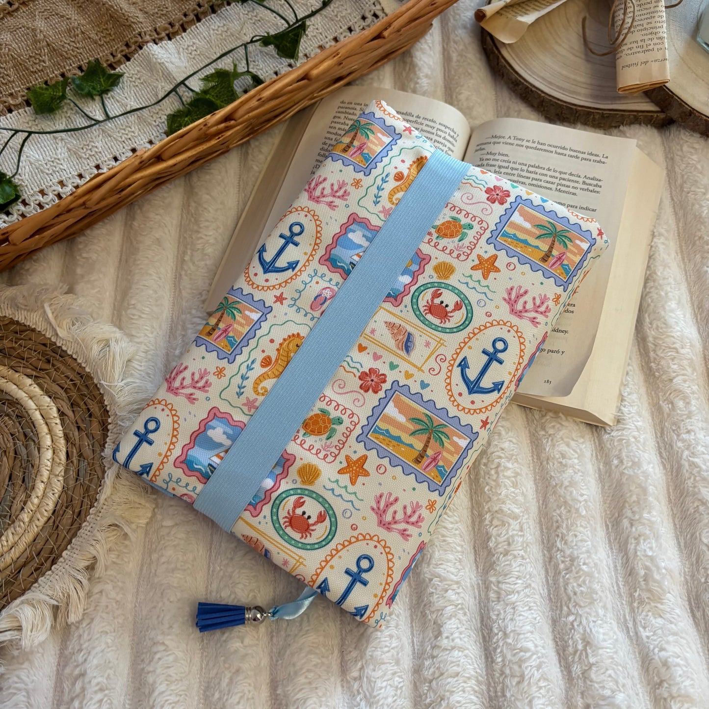 Funda ajustable coralina impermeable