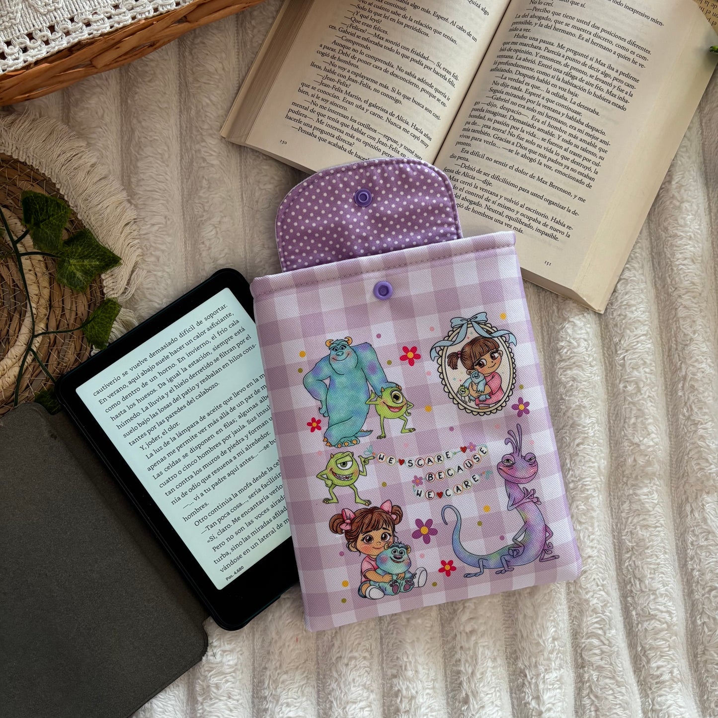 Funda kindle/kobo Monstruos S.A impermeable