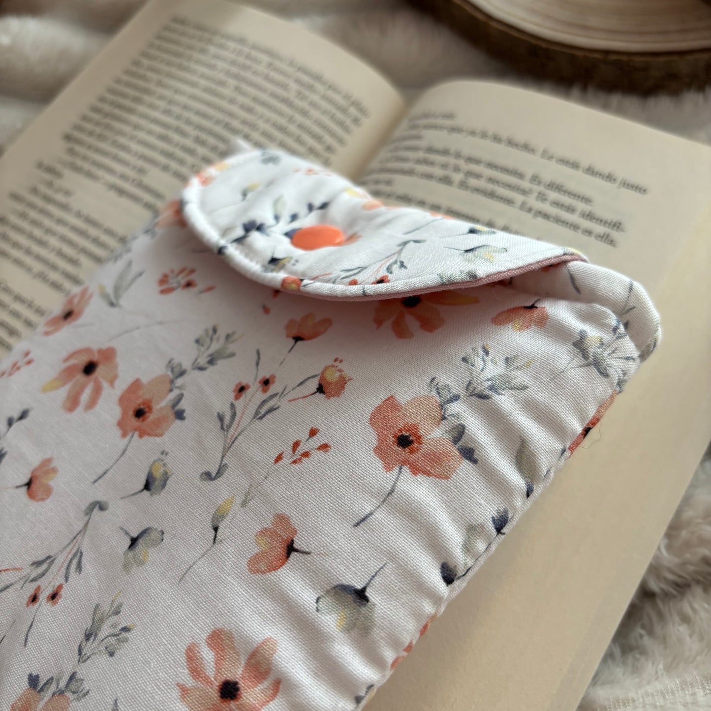 Funda para ebook amapolas
