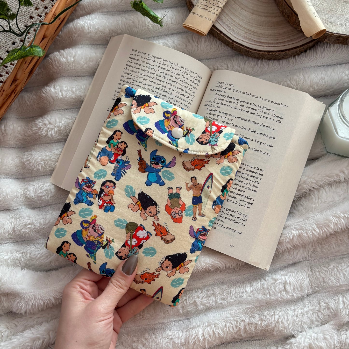 Funda para ebook Lilo y Stitch