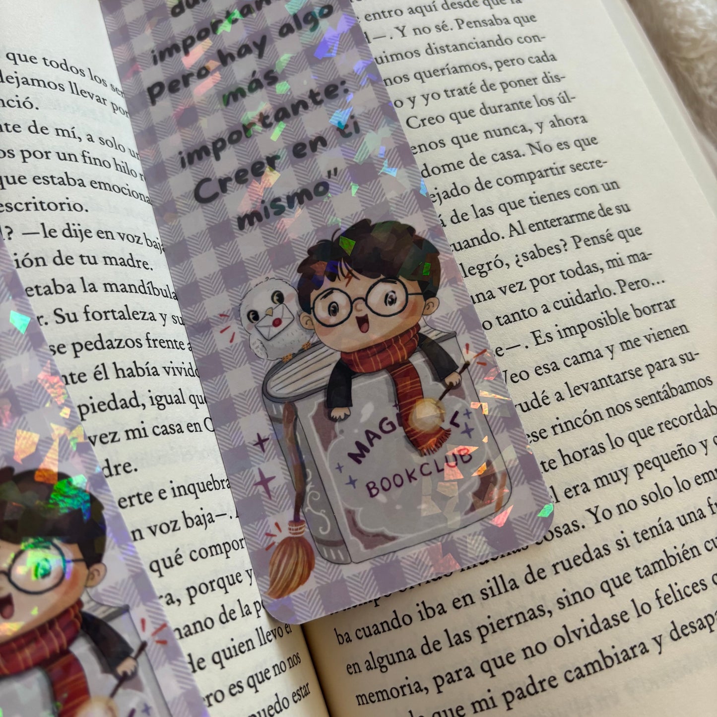 Marcapáginas Harry Potter holográfico