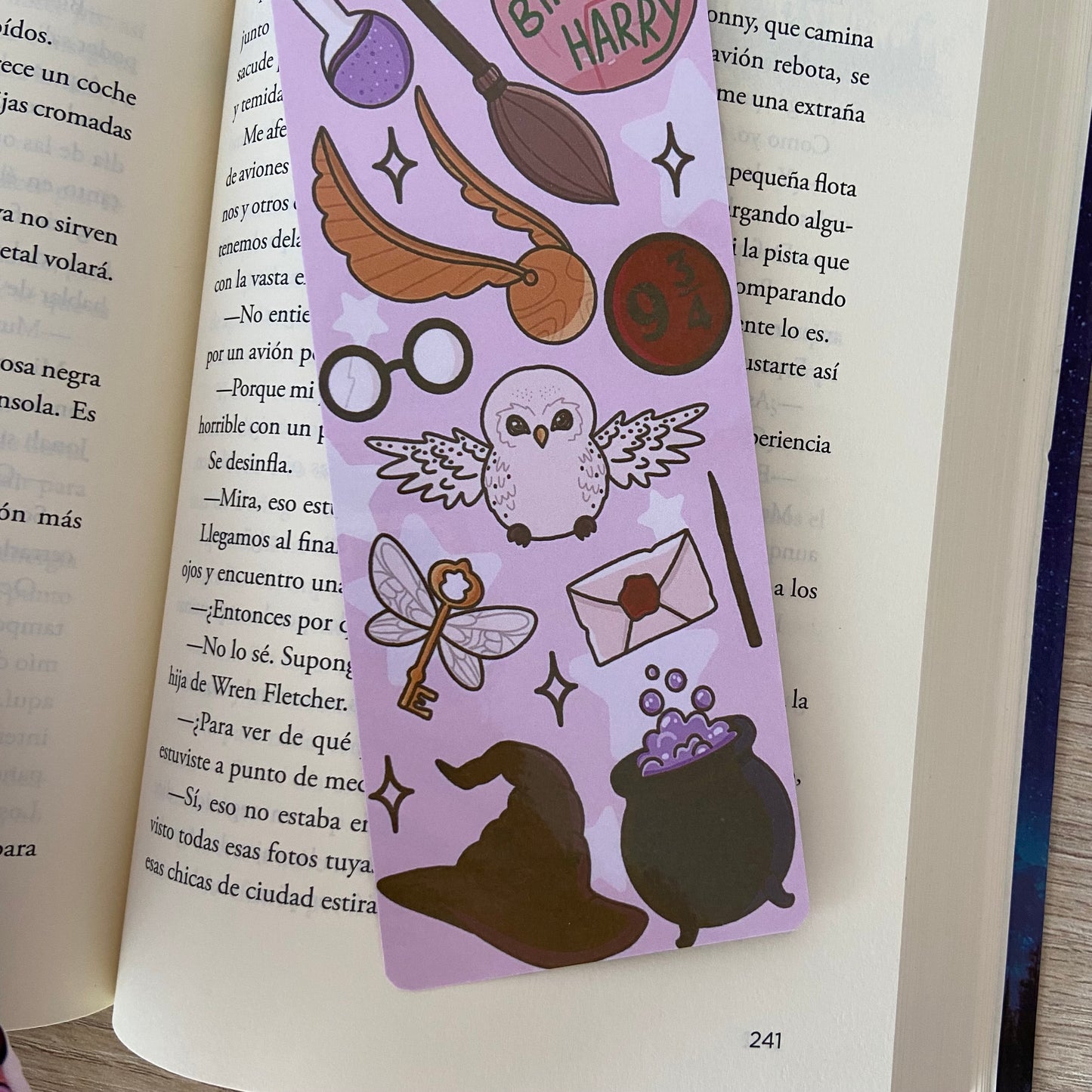 Marcapáginas Harry Potter
