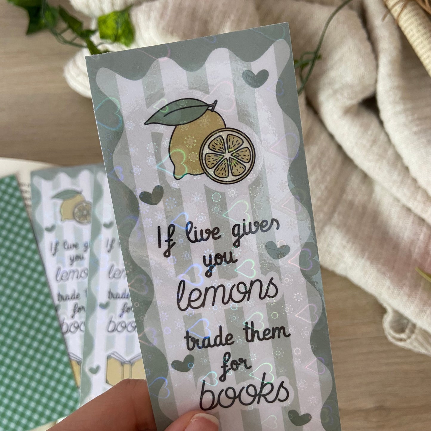 Marcapáginas lemons