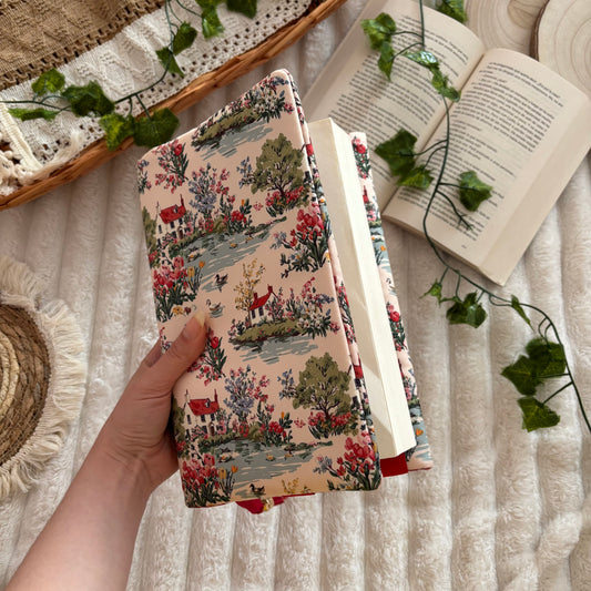 Funda ajustable pueblo primaveral