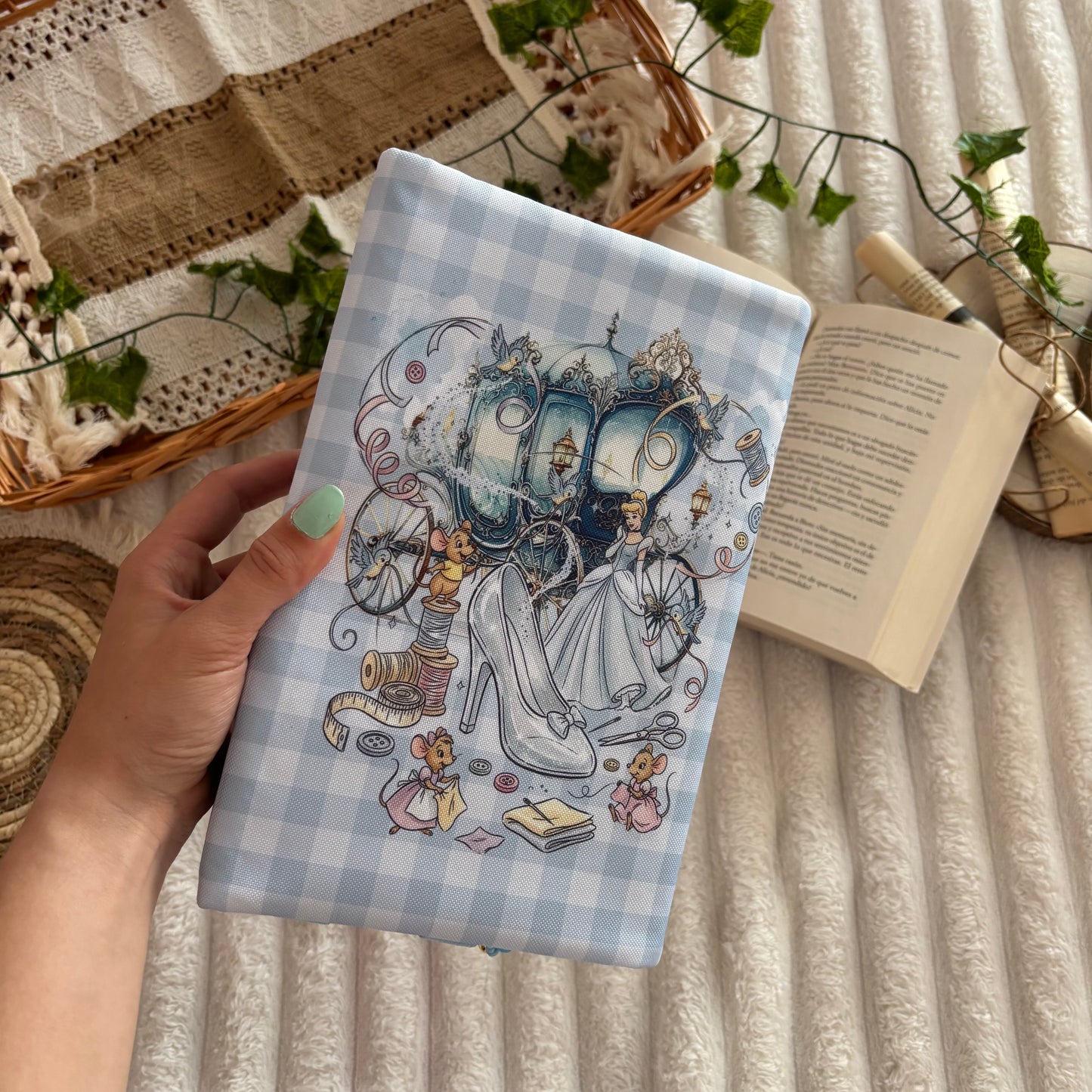 Funda ajustable Cenicienta impermeable