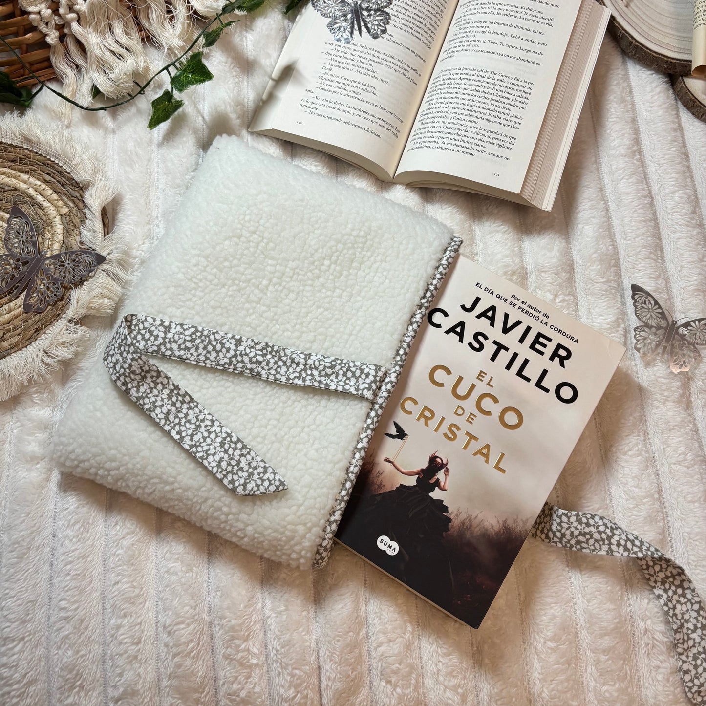 Funda literaria borreguito Calma