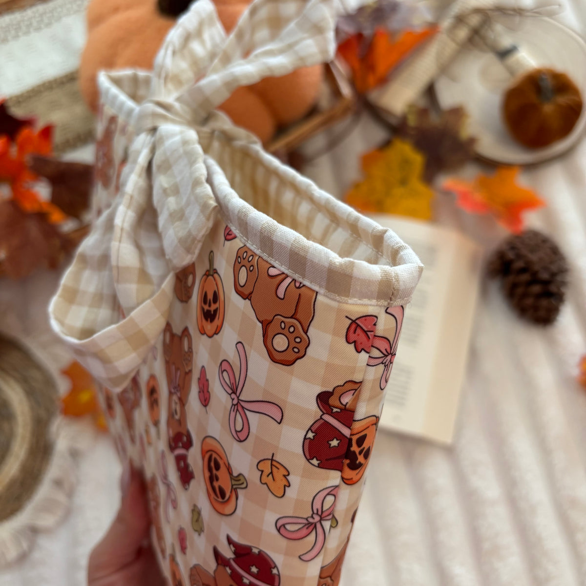 Funda literaria ositos spooky