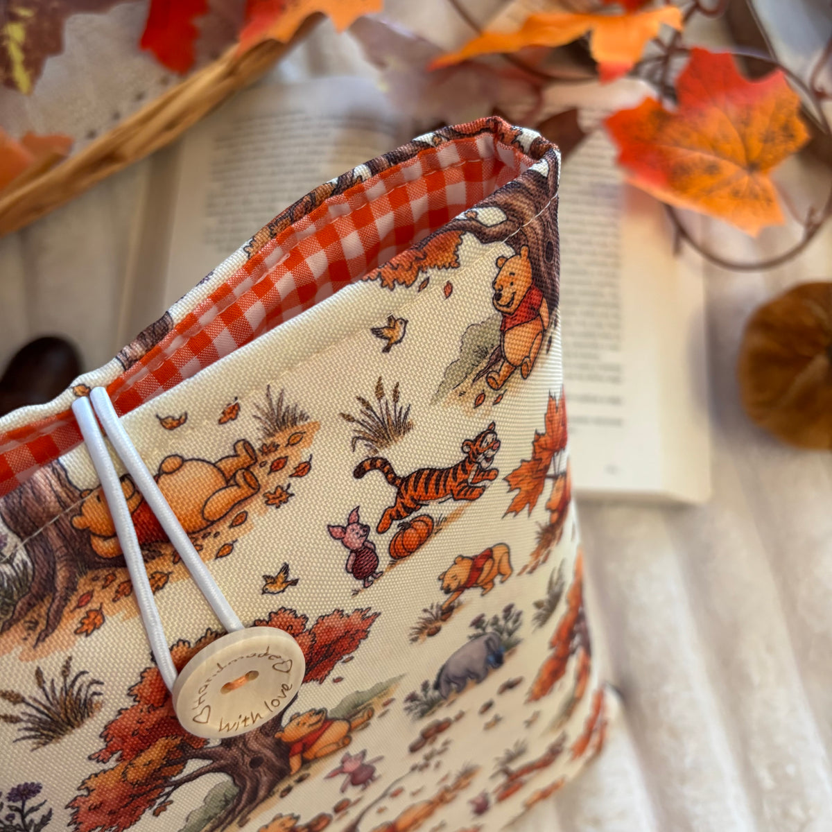 Funda literaria Winnie otoñal impermeable