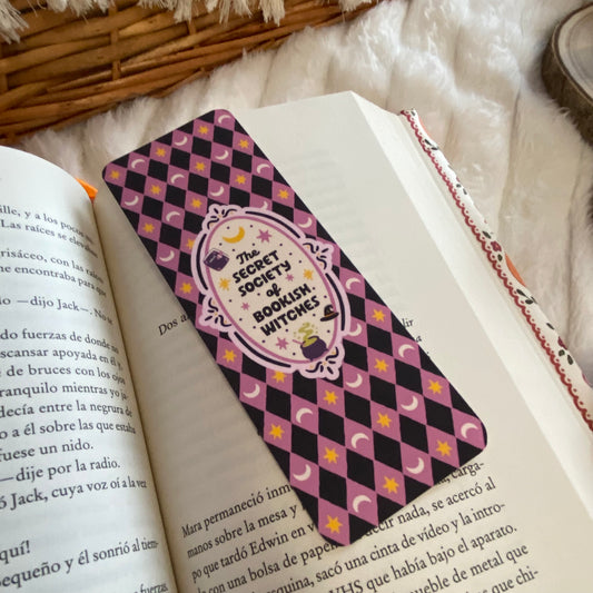 Marcapáginas The secret society of bookish witches
