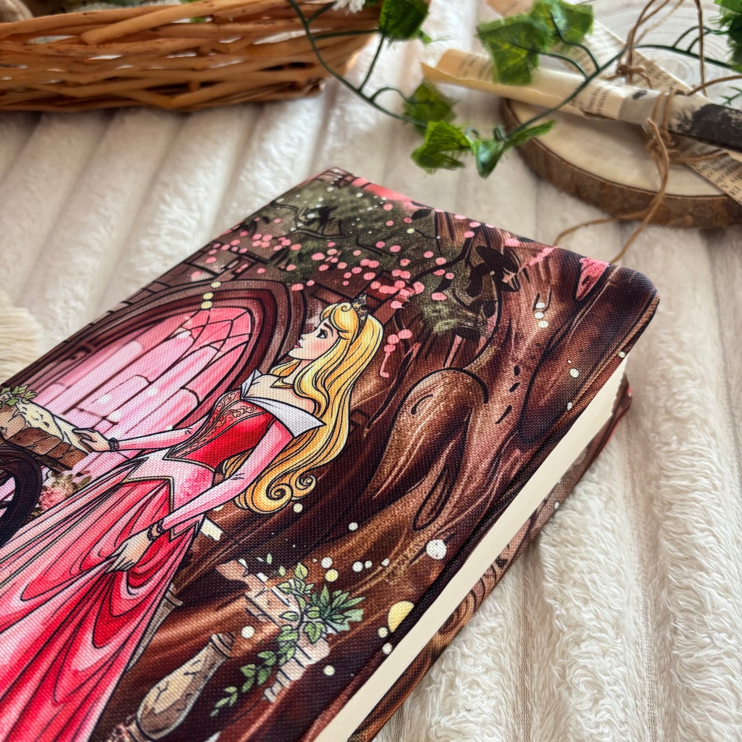 Funda ajustable princesa Aurora impermeable
