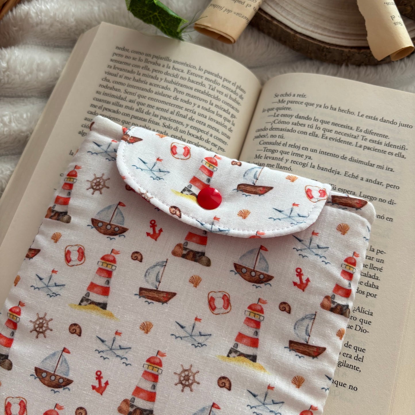 Funda para ebook faros