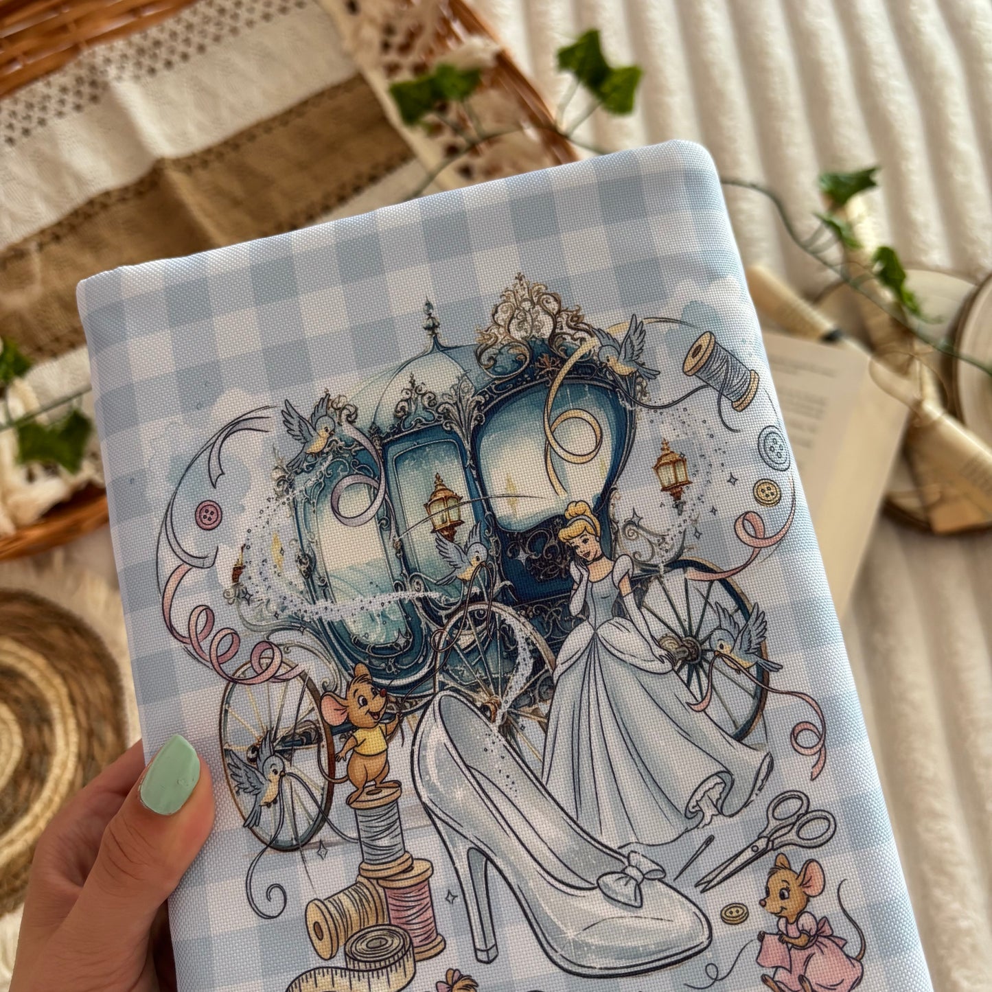 Funda ajustable Cenicienta impermeable