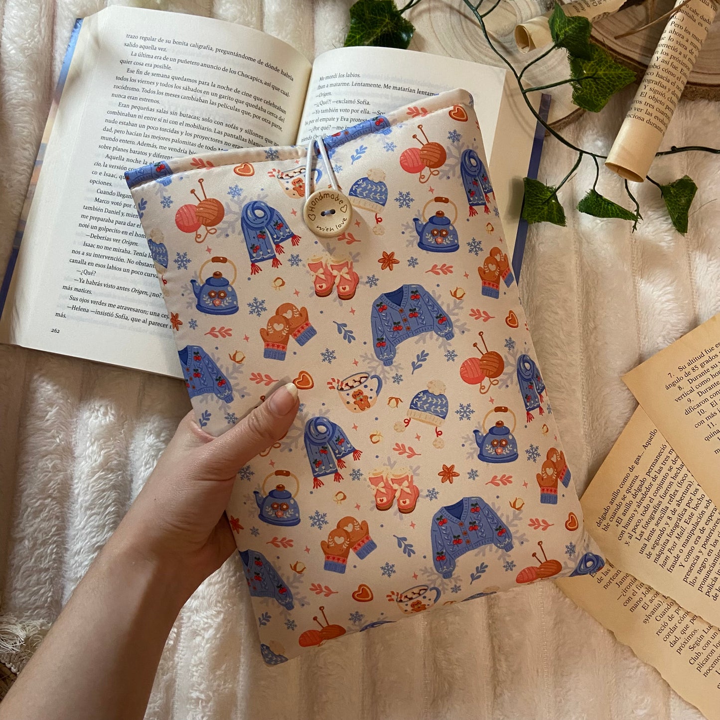 Funda literaria llegó el invierno