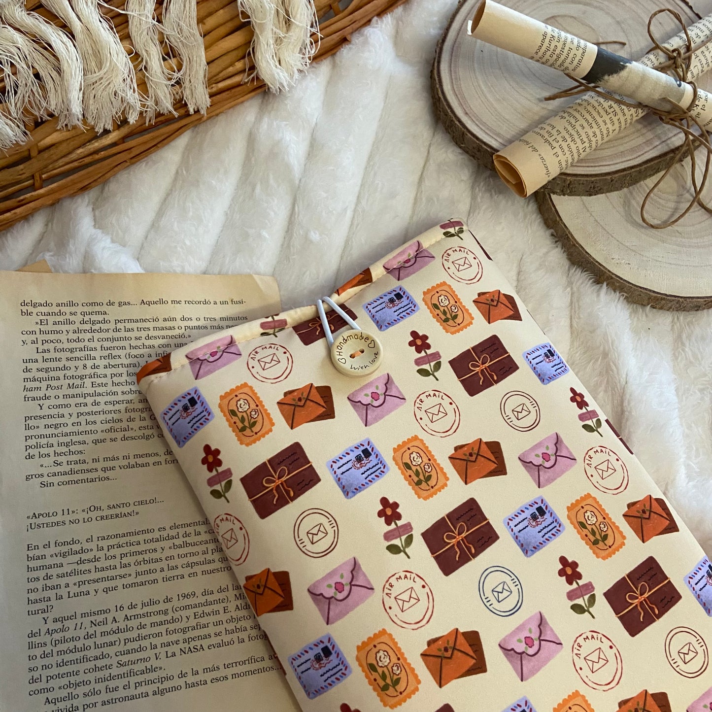 Funda literaria cartas