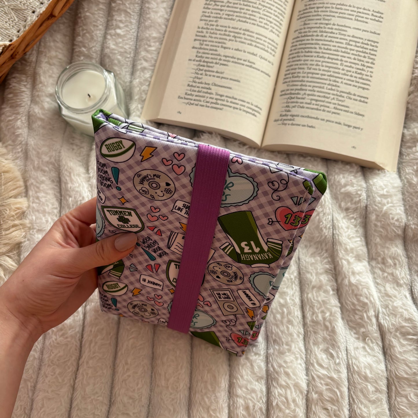 Funda de solapas para ebook Boys of Tommen impermeable