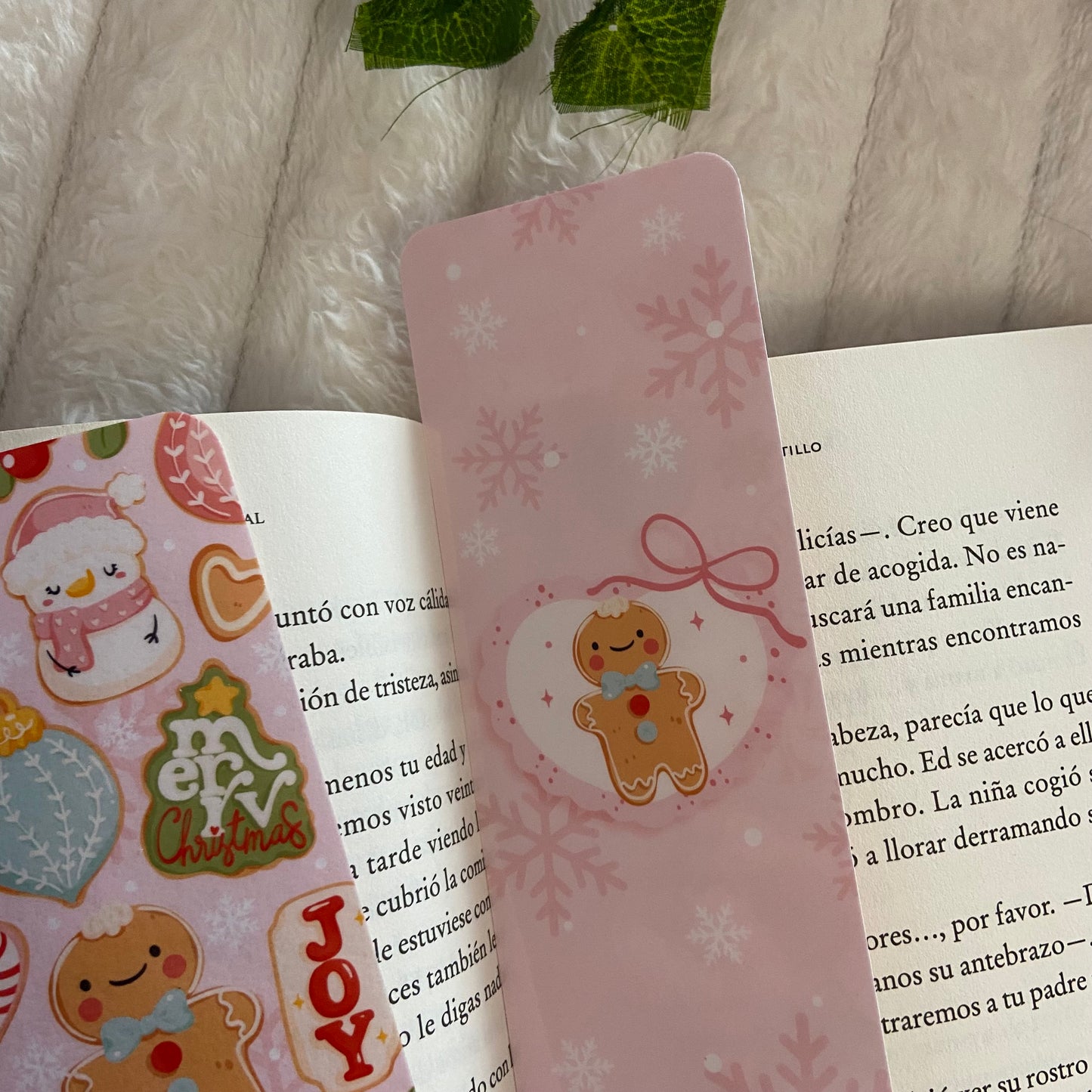 Marcapáginas gingerbread