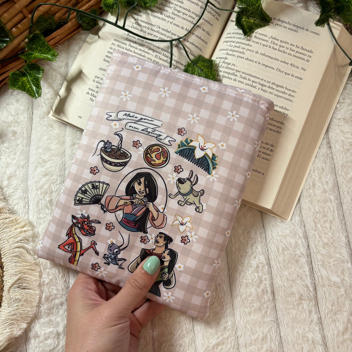 Funda kindle/kobo libra colour princesa Mulán