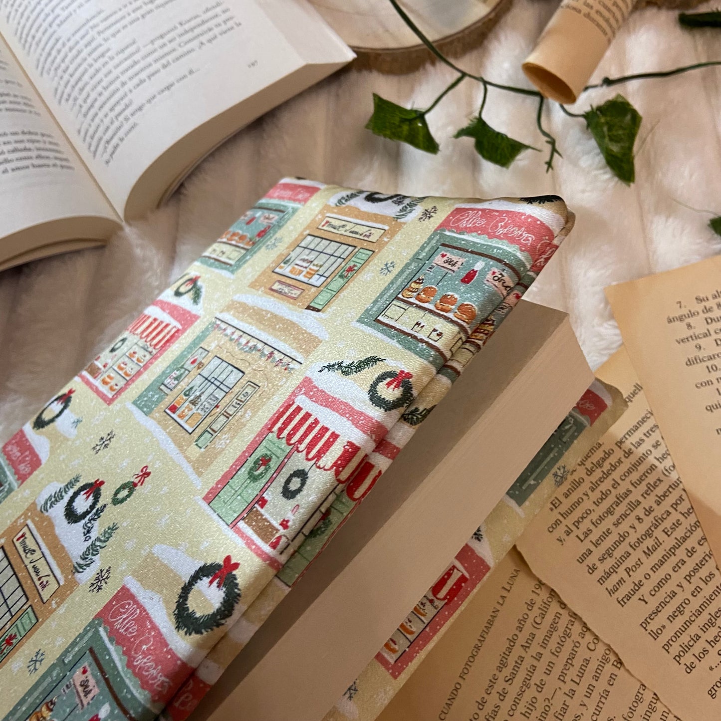 Funda ajustable tiendas navideñas