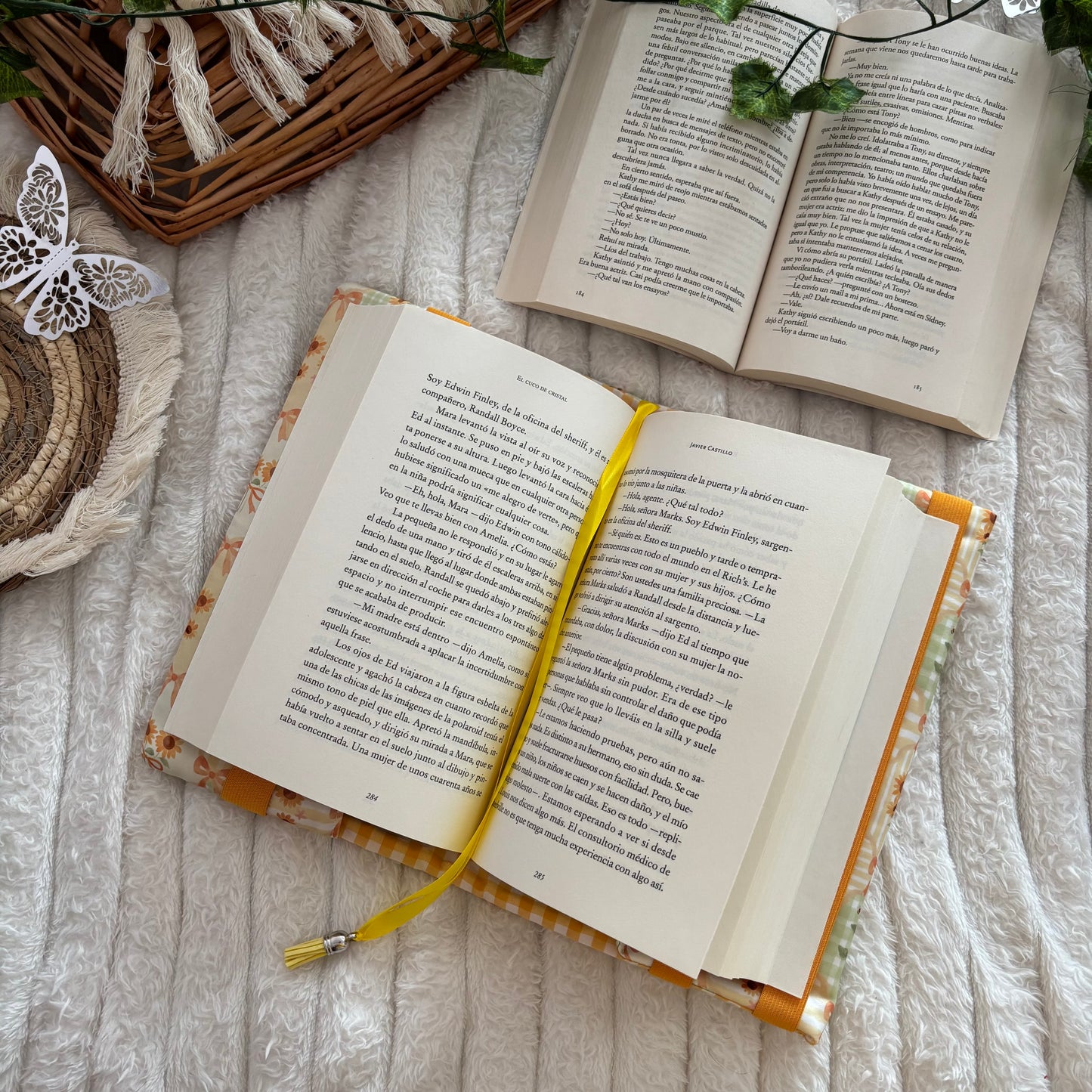 Funda ajustable girasoles en primavera