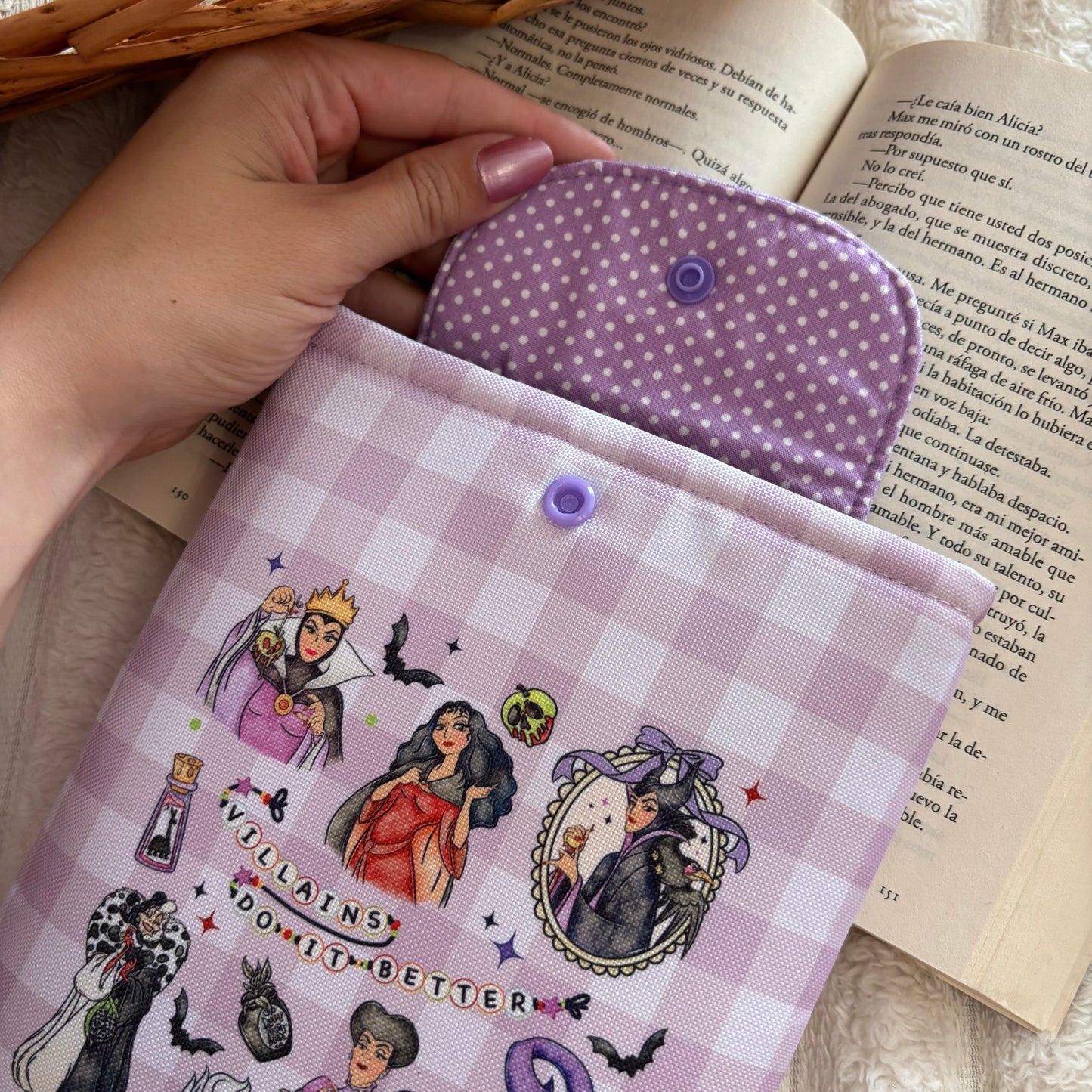 Funda kindle/kobo villanas impermeable