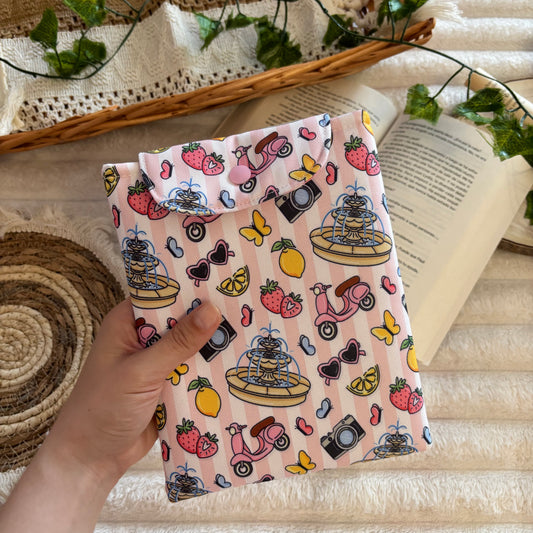 Funda kindle/kobo libra colour vacaciones en Italia impermeable