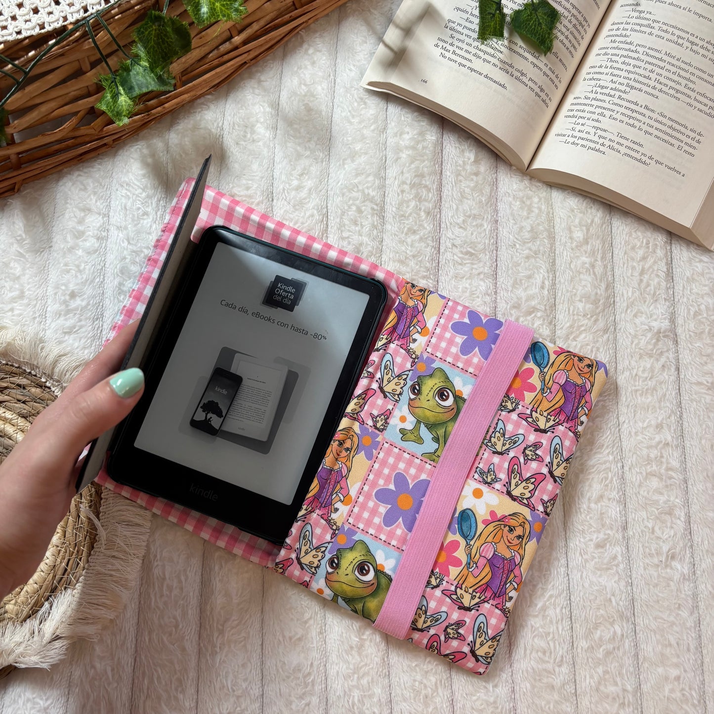 Funda para ebook Rapunzel