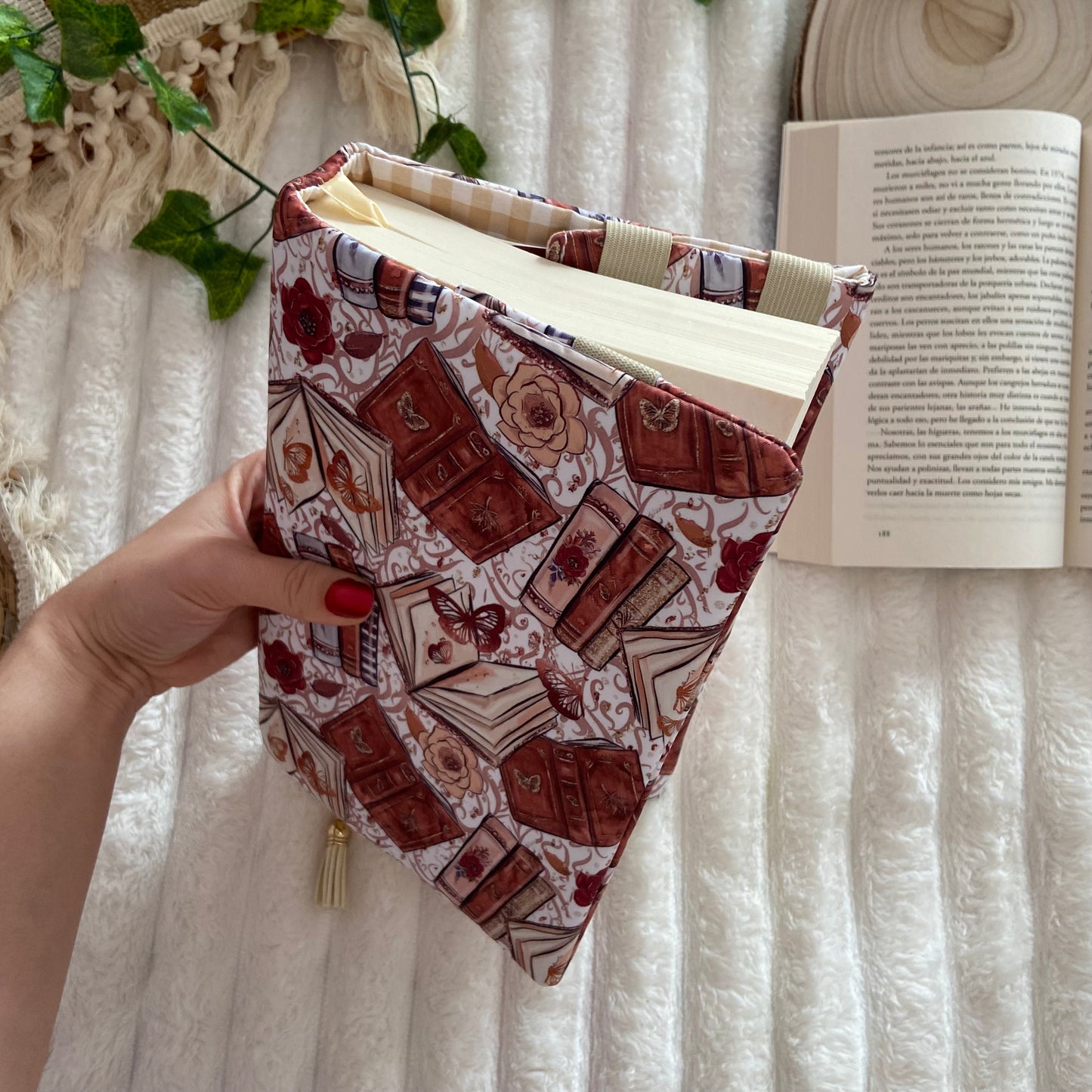 Funda ajustable tus libros