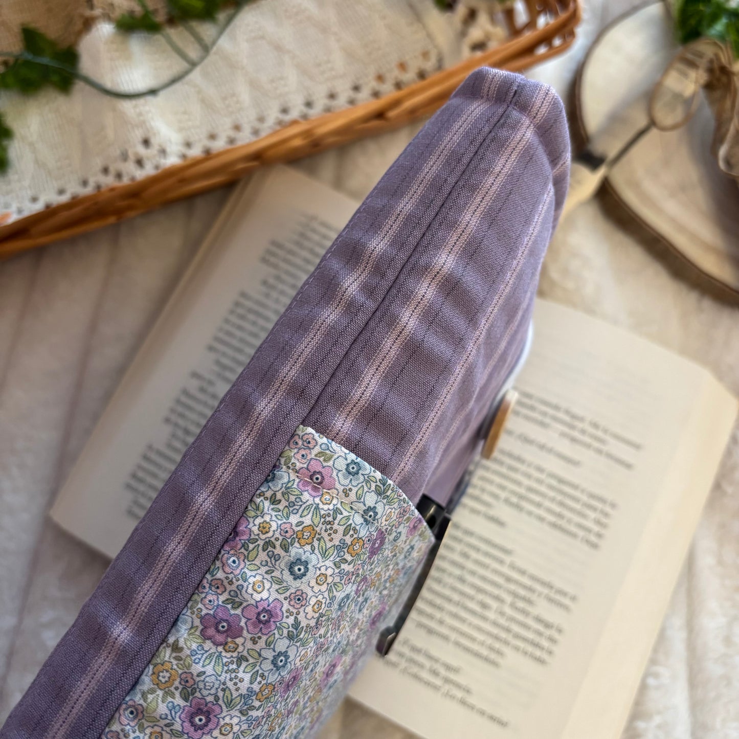 Funda literaria Ibiza con bolsillo