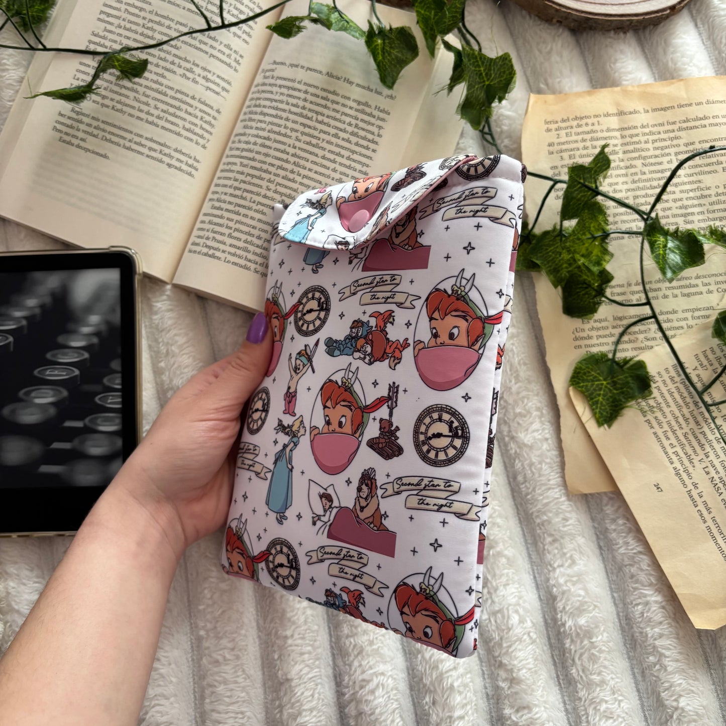 Funda kindle/kobo libra colour niños perdidos Peter Pan