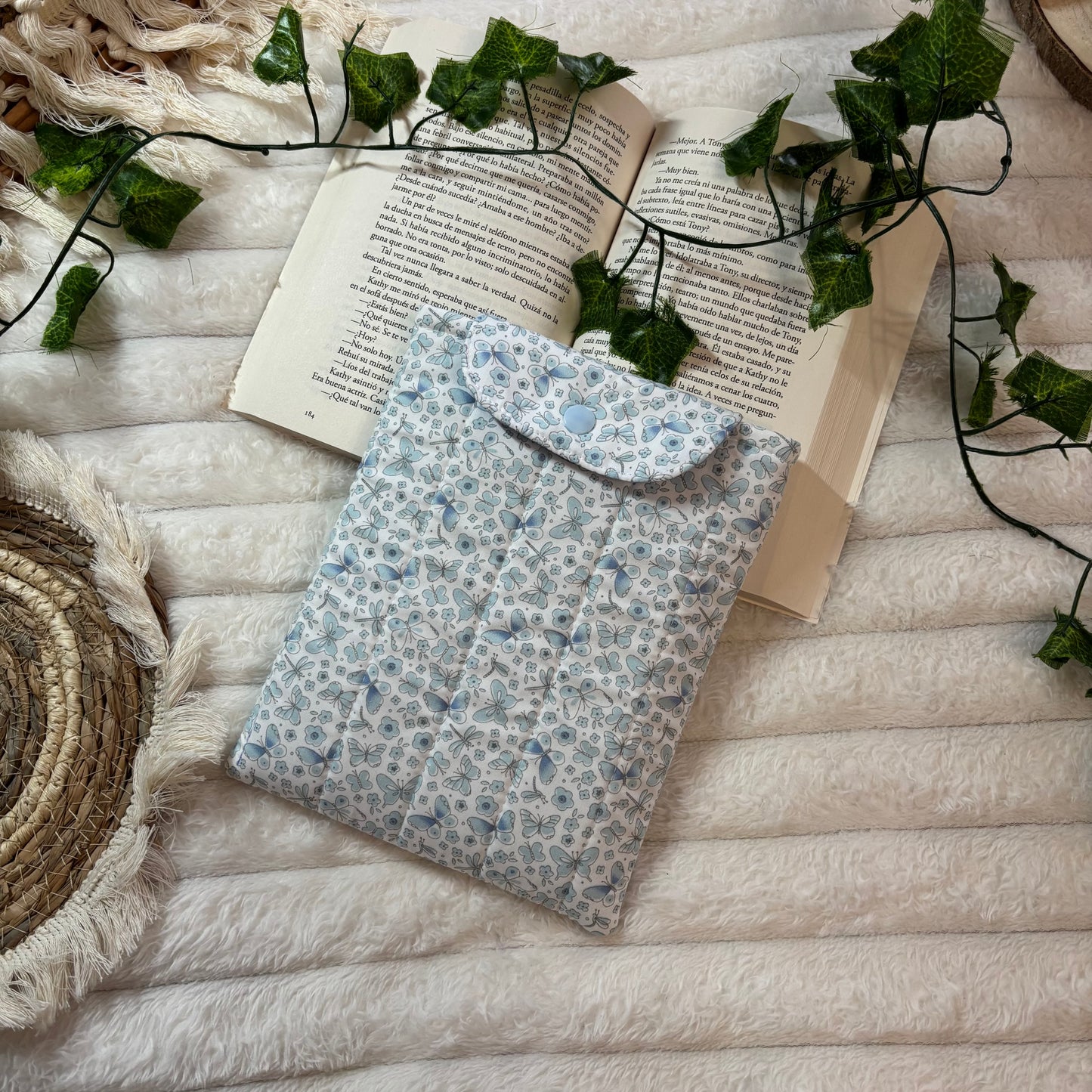 Funda kindle/kobo libra colour blue happiness